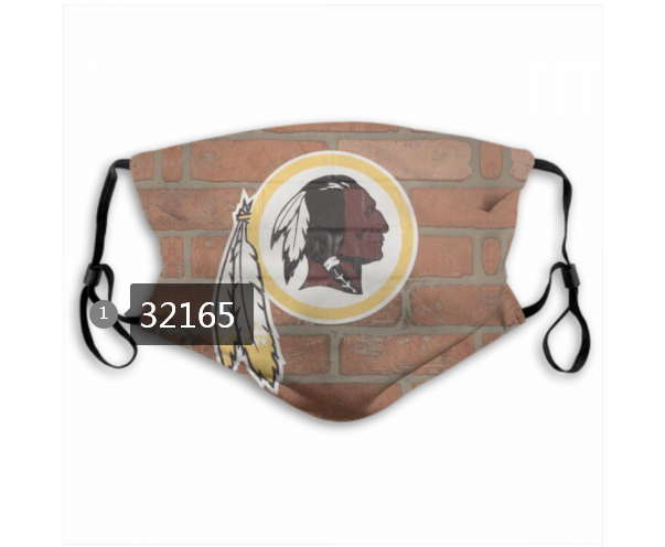 NFL 2020 Washington Redskins #4 Dust mask with filter-0